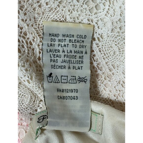 Flying Tomato Maxi Dress Size Medium V-neck Sleeveless Coral Boho Peasant Beach - Picture 9 of 14